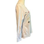 Christopher & Banks Top SZ SM White Christmas Snowmen Sequins Winter Wonderland Photo 6