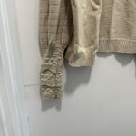 Boden Beige Tan Oatmeal Cream Button Up Down Front Cardigan Sweater Size 8 Photo 2