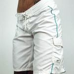 O'Neill Vintage Y2K O’Neill Women’s Long Boardshorts in White | Size S Photo 0