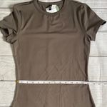 H&M  Taupe Brown Short Sleeve T-Shirt Dress NWT Photo 5