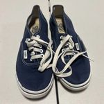 Vans Authentic Style Navy Blue Off The Wall Size 8 Photo 0