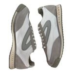 Tretorn Women's Kristine White Gray Suede Leather Textile Sneakers Size 9.5M Photo 0