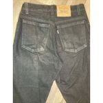 Levi's Vintage 951 Jeans Womens 28x31 Black Relaxed Tapered White Tab USA 90s Photo 1
