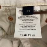Citizens of Humanity White Florence High Rise Crop Denim Jeans Womens Size 29 Photo 4