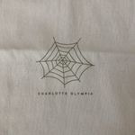 Charlotte Olympia  Beige‎ Cotton Drawstring Shoe Dust Bag 15x10 Designer Storage Photo 5