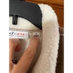 Denim & Co D & Co fleece shearling lined zip up jacket with pockets M Photo 1