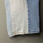 PacSun 24 Waist Mom Jeans Women's Two Tone Light Wash Hight Rise 100% Cotton Photo 3