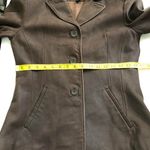 wilson's leather Brown structured boyfriend fit flattering Wilsons Pelle Studio Genuine Photo 4
