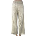 NAP Beige Elastic High Waist Wide Leg Pull On Lounge Wear Trouser Sweat Pants S Photo 2