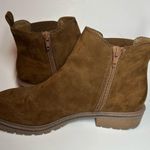 Steve Madden Women's Leona Chelsea Ladies Ankle Boot Faux Suede Brown Size 8.5 Photo 5
