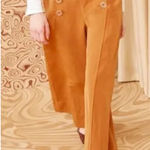 Ulla Johnson  Polina wide flared pants cotton linen silk size 2 DR Photo 0