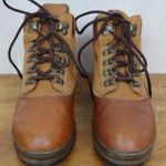 Ladies' Bass Leather Two Tone Ankle Boots Size 7.5B Brown Photo 9