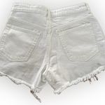 ZARA  High waist Distressed Shorts Size 6 Photo 1