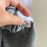 Nike Dri-FIT Standard Fit Womens Logo Graphic Muscle Tee- Gray Size M Tank Top Photo 3