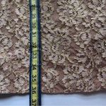 Vintage Ambria Lace Sparkle Mini Short Dress Gold Small 4 Photo 13