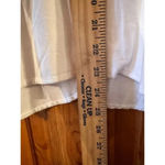 Marine layer  L Tulip Back White Tee Long Sleeve classic Photo 8