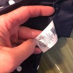 Lands' End NWT Womens Tummy Control High Waist Bikini Bottoms Black Polka Dot 12 Photo 3