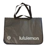 Lululemon 2025 HOLIDAY Shopping Tote Bag EXTRA LARGE Brown Herringbone RARE Gym Photo 1