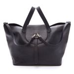 Meli Melo Thela Medium in Black with Burgundy Interior Rare Color Combo Photo 2