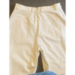 St. John Sport by Marie Gray Women's Pants Trouser Cream High Rise Size 8 Photo 4