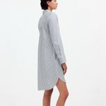 Madewell NWT Y-Neck Relaxed Striped Shirt Dress Photo 1