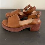 Seychelles Anthropologie  Calming Influence Suede Leather Platform Sandal Sz 7.5 Photo 15