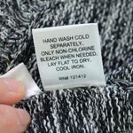 Susan Bristol White Label Womens Large Cardigan Sweater Metallic Minimalist Goth Photo 6