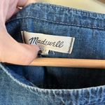 Madewell  Denim Herald Tee Top‎ Blue Womens Size XS Photo 4