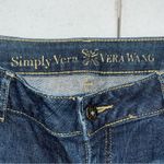 Simply Vera Vera Wang Straight Leg Jean Size 8 Blue Photo 6