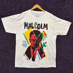 Urban Outfitters Reason x Malcolm X By Any Means Necessary Movie T-Shirt L Photo 0