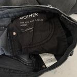 Mother Denim the Mid Rise Dazzler Ankle Jeans, Lighting Up‎ Lanterns Black Size 27 Photo 5
