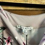 Haute Monde Haute Monde Lavender Floral Midi Dress Size Small Photo 8