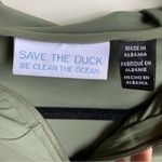 Save the Duck Nylon Rain Jacket Dark Sage Green Size undefined Photo 2