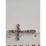 LS Sterling Silver 925 Classic Catholic Rosary Crucifix Cross Pendant 2 in Photo 3