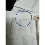 Madewell NWT Low Slung Baggy Pure White Rigid Jeans Women’s Size 28 Photo 9