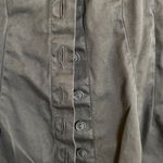 European Culture Black Long Sleeve Gray/Black Top. Cowl Neck Size undefined Photo 4