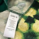 AMUR Jendayi Mini Dress in Cactus Kaleidoscope Tie Dye Sz 6 Green Photo 7