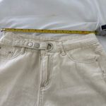Zaful White Denim Shorts Photo 3
