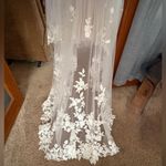 Allure Bridals Ivory Lace Wedding Gown Size 16 Photo 8