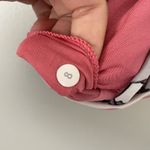 Lululemon Size 8 Pink Strappy Back Workout Sports Bra Athletic Photo 3