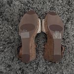 American Eagle NWT  Outfitters Tan and Cream Wedges Photo 5