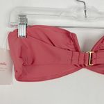 ANDIE NWT Swim The Scala Top Flat Strapless Punch Pink Size Medium M NEW Photo 7