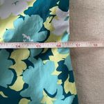 Pendleton  Petite Turquoise Yellow White Floral‎ Sleeveless A Line Dress Size 10 Photo 8