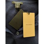 Halogen (Nordstrom) Peplum Polo Sweater Navy M New Photo 5