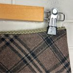 Unif Brown Plaid Knit Skirt Photo 4
