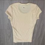Billabong Cream Fitted Cap Sleeve Tee Photo 2