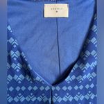 Everly  Blue Abstract Aztec Lined Women’s Dress Size Medium Photo 3