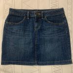 Gap  Denim Mini Skirt Ladies Size 4 Studded Trim Photo 0