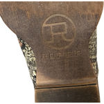 Roper Boots Womens 5.5 Cream Brown Snakeskin Print Ankle Bootie Western‎ Cowgirl Photo 8