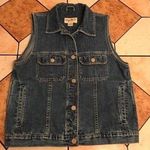 Eddie Bauer Denim Vest with pockets Photo 0
